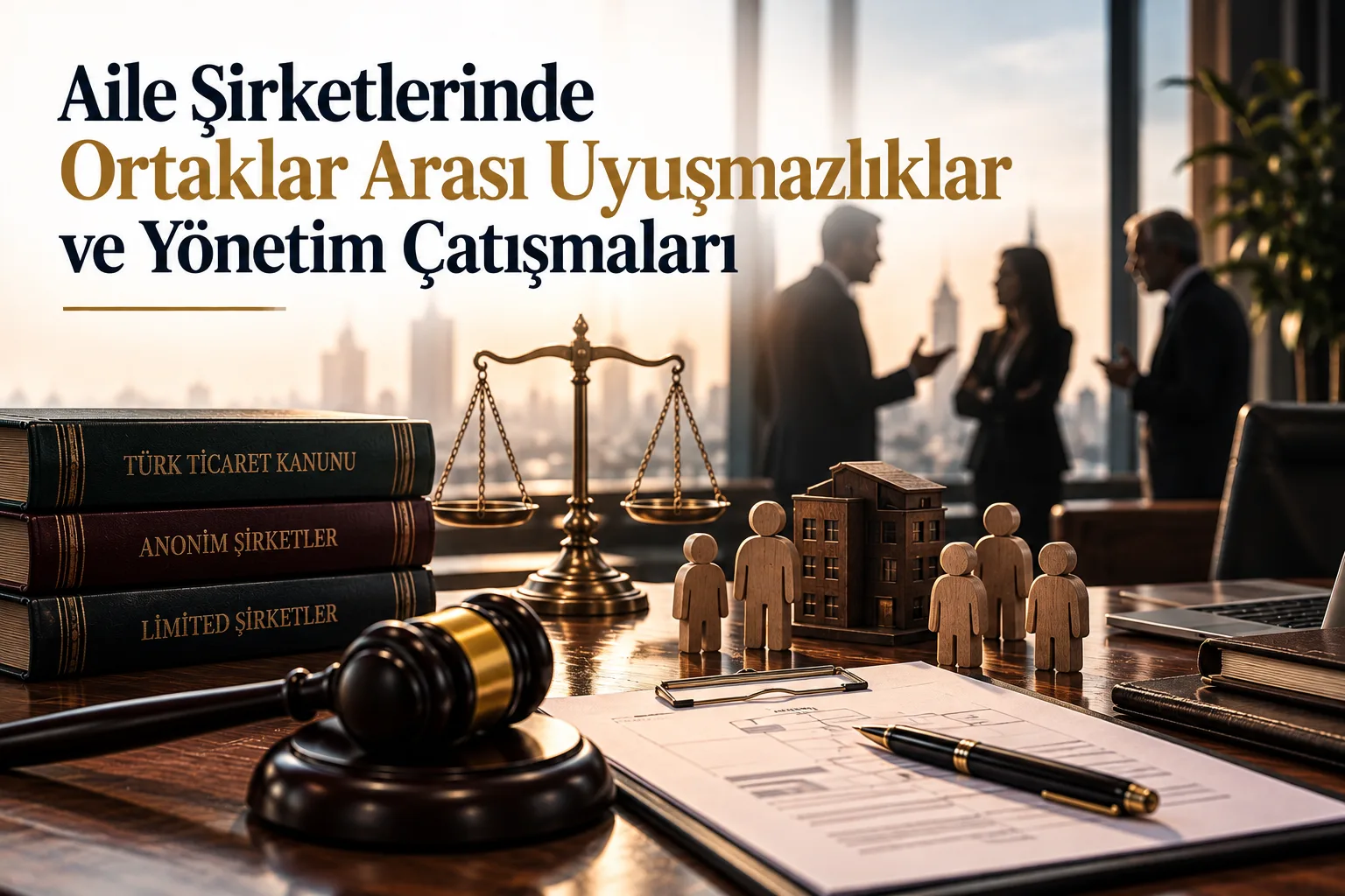 Aile Şirketlerinde Ortaklar Arası Uyuşmazlıklar ve Yönetim Çatışmaları — kapak görseli