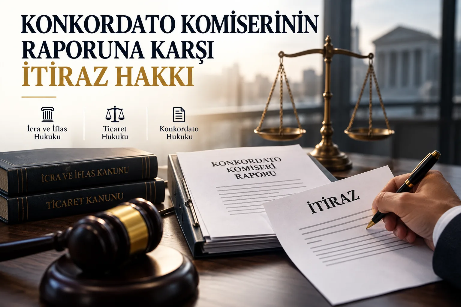 Konkordato Komiserinin Raporuna Karşı İtiraz Hakkı — kapak görseli