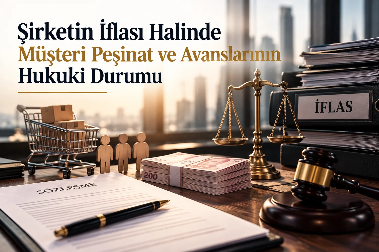 Şirketin İflası Halinde Müşteri Peşinat ve Avanslarının Hukuki Durumu — kapak görseli